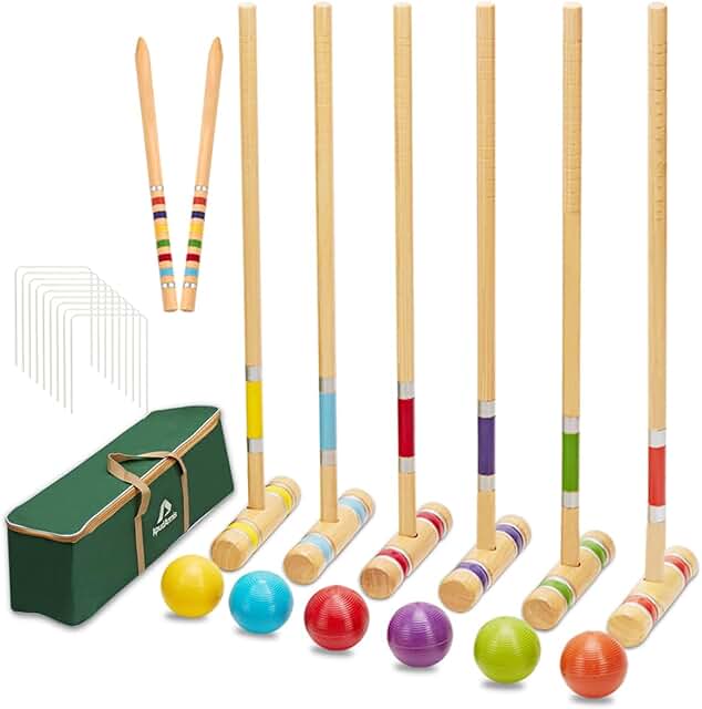 Sunny Patch Giddy Buggy Croquet Set