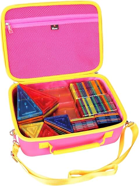 100-Piece Magnetic Building Block Set
